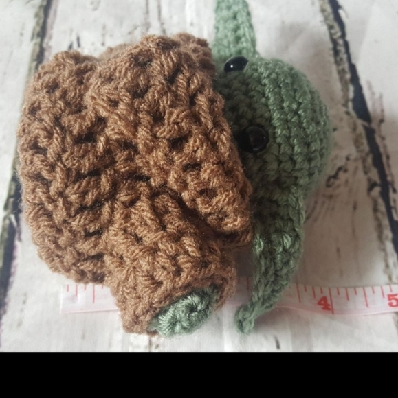 Mini baby yoda Amigurumi - Picture 9 of 11